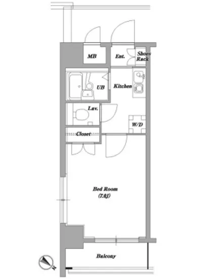 レジディア門前仲町 708