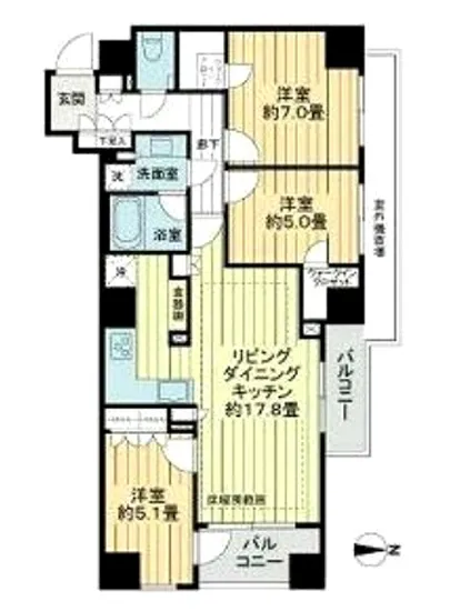 オープンレジデンシア高輪ザ・ハウス 2F
