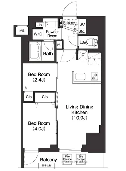 クレヴィアリグゼ文京後楽園 302
