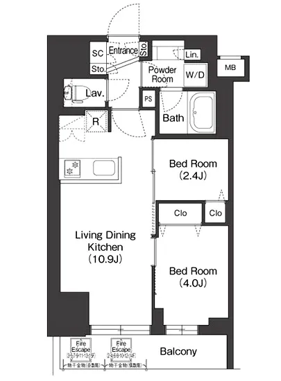 クレヴィアリグゼ文京後楽園 1201