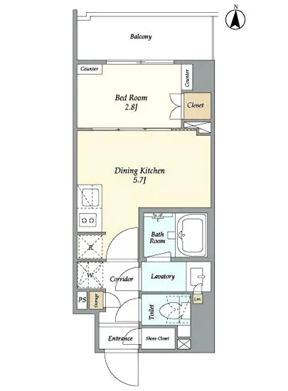 プレール・ドゥーク木場公園ウエスト 202