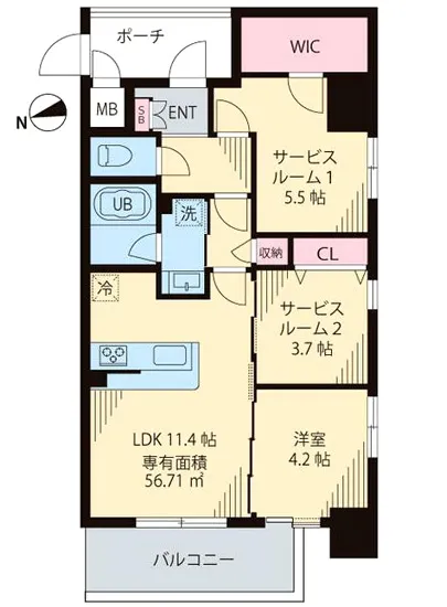 ルカナル門前仲町 101