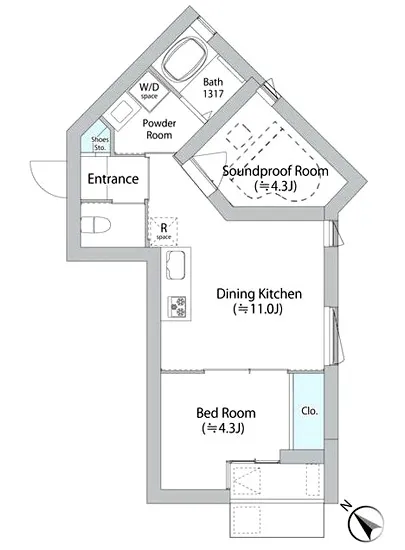 プリファード洗足 304