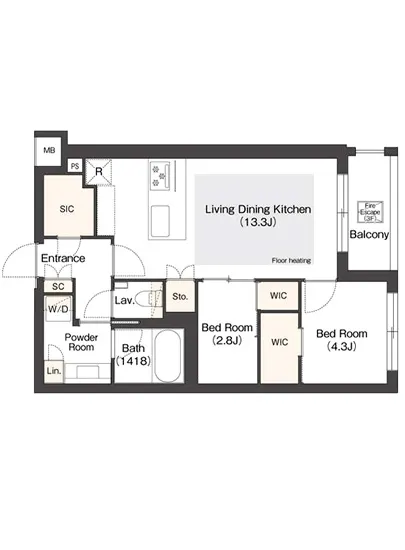 ヴェール・クレール代々木上原 104