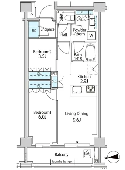 グリーンレジデンス赤坂 403
