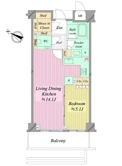 パークハウス高田馬場公園アーバンス 4F