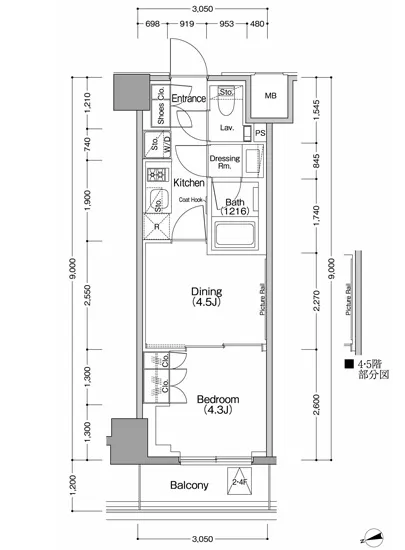 ザ・パークハビオSOHO祐天寺 502
