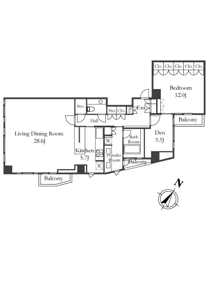 パークハウス赤坂氷川 10F