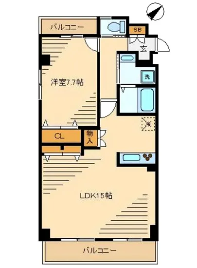 サクラテラス新宿 401