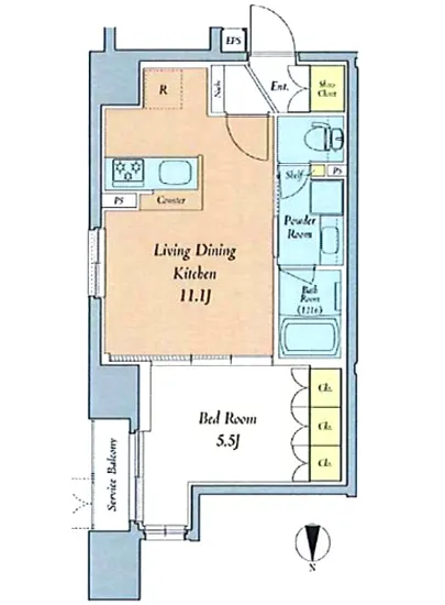 クレストコート西巣鴨 101