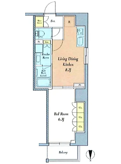 クレストコート西巣鴨 802