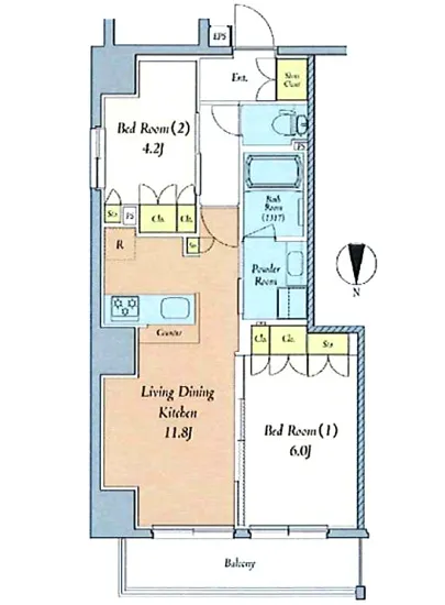 クレストコート西巣鴨 501