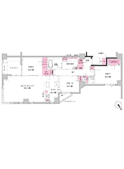 プラウド文京千駄木ヒルトップ 2F
