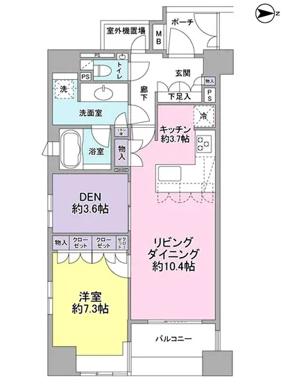 パークハウス千代田富士見 304