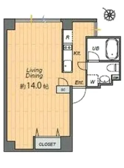 ラティオ築地 601