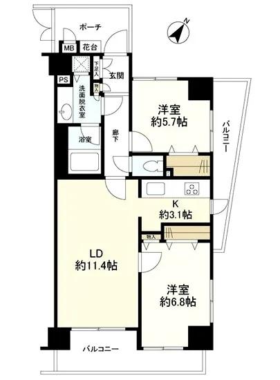 アルファホームズ新神楽坂アスティオン 9F