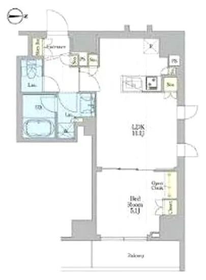 ライオンズフォーシア入谷イースト 804