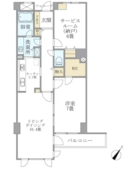 ウヴラージュ広尾 302