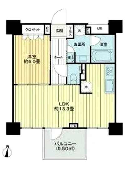 レクセル高田馬場 2F