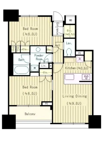 パークホームズ築地 402