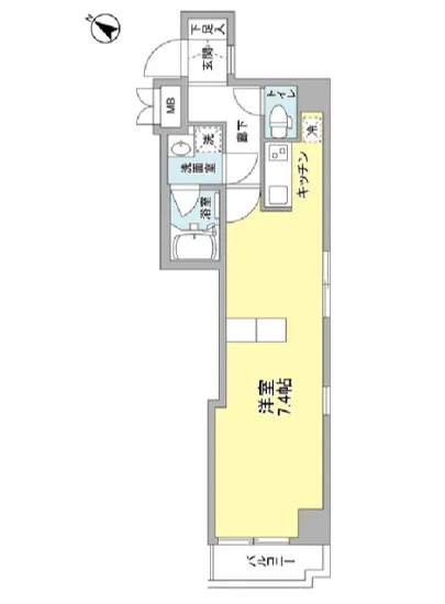 ジェイフラッツ初台 101