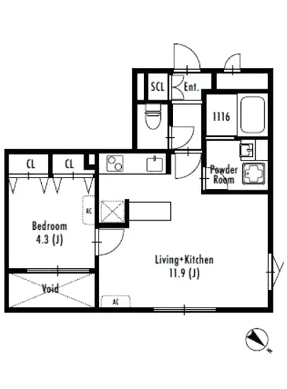 グランパセオ中目黒イースト 201