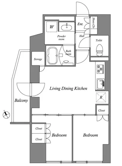 コスモグラシア池田山 1401