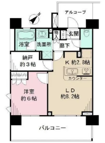 ベリスタ目黒不動前 306