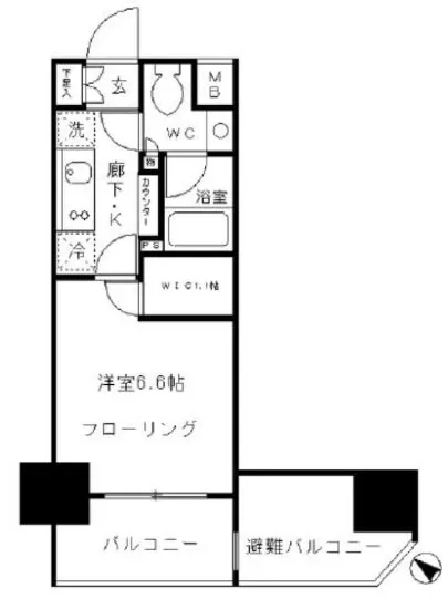 パークリュクス東麻布mono 1203
