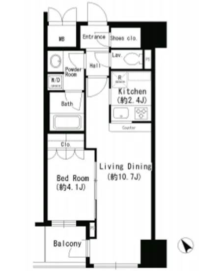 エスティメゾン四谷坂町 606
