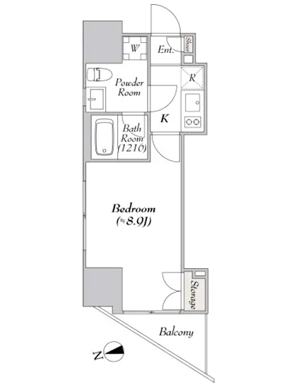 ミリアレジデンス新宿御苑2 201