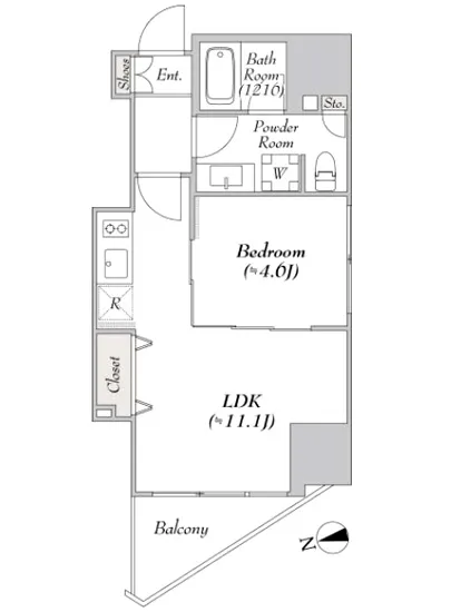 ミリアレジデンス新宿御苑2 202
