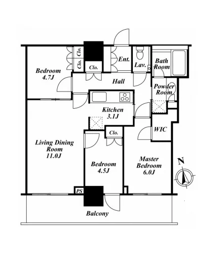 リエトコートアルクスタワー 1805