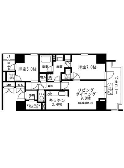 レジディア町屋 602