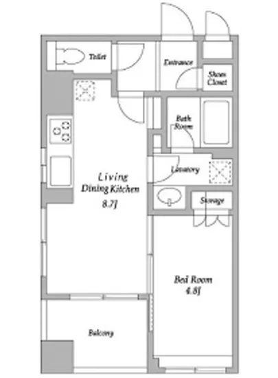 HF若松河田レジデンス 301