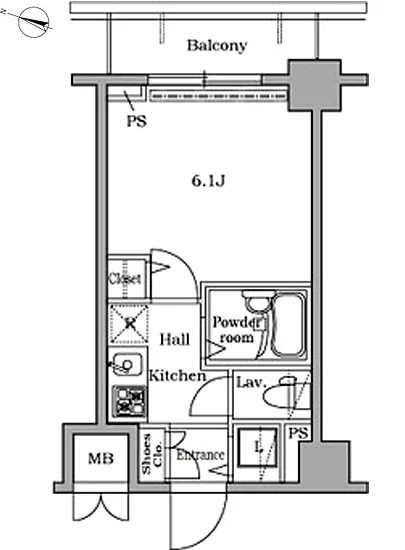 レジディア広尾2 406