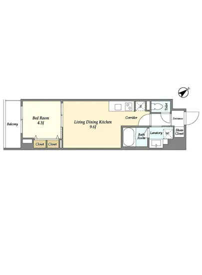 プレール・ドゥーク代々木初台 202