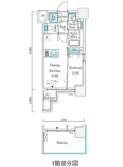 リビオメゾン新大橋 103