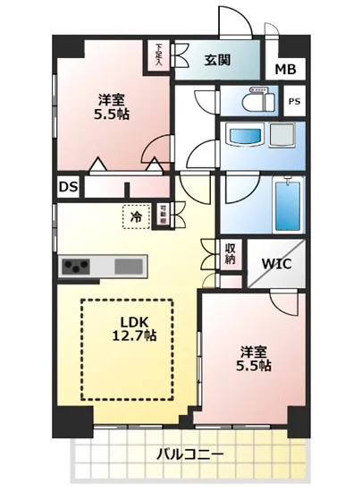 白金台グロリアハイツ 7F