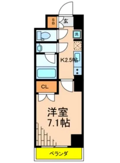 プレミアムフラット芝浦リバーサイド 402