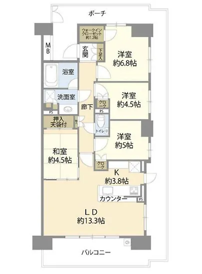 スターコート豊洲 4F