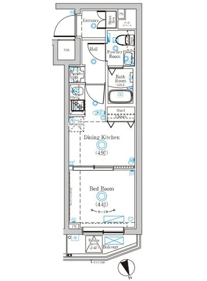 ラフィスタ品川戸越 201