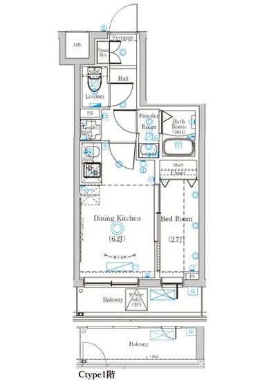 ラフィスタ品川戸越 403