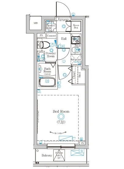 ラフィスタ品川戸越 103