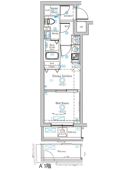 ラフィスタ品川戸越 206