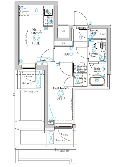 ラフィスタ品川戸越 504