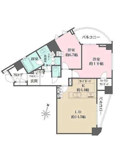 乃木坂パークハウス 402