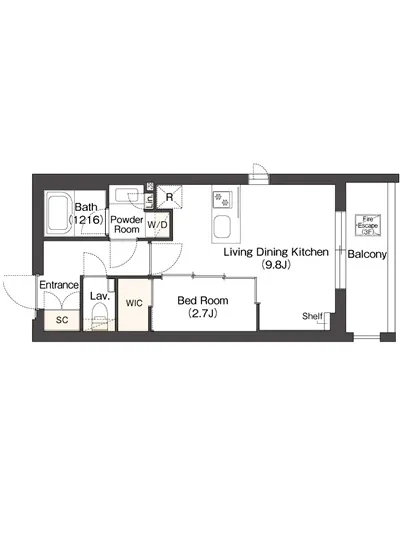 ヴェール・クレール代々木上原 108