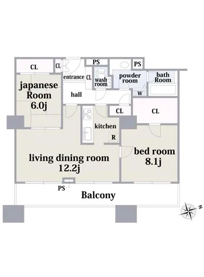 ザ・タワーグランディア 1703
