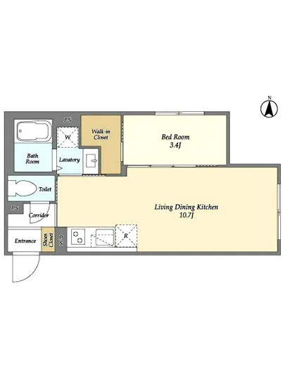 ウェルスクエアイズム恵比寿イースト 104